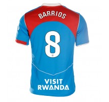 Atletico Madrid Pablo Barrios #8 Koszulka Trzecia damskie 2025-26 Krótki Rękaw